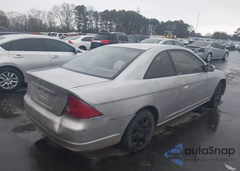 2003 Honda Civic Ex from USA, damaged, VIN 1HGEM21953L074716